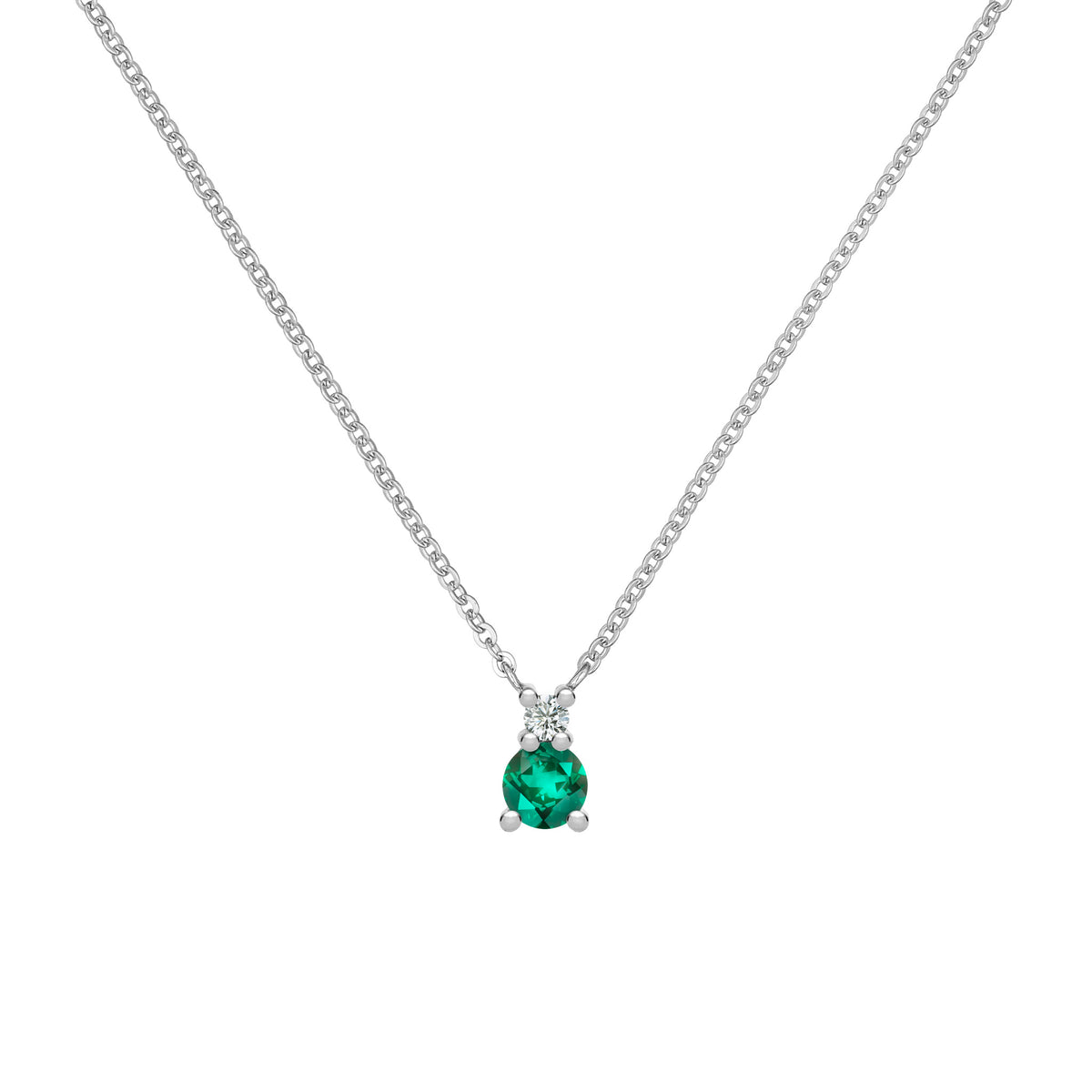 Emerald Green Statement Backdrop Necklace | Wedding Jewelry - Glitz And Love